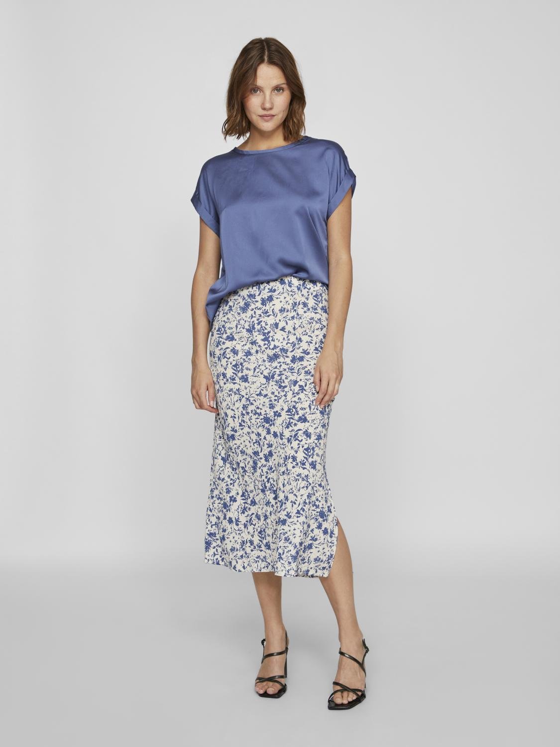 VIELLETTE Top - Bijou Blue - VERO MODA & VILA Bergvik